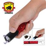 Electra Concealed Red Lipstick Stun Gun 3 Million Volt with 100-Lumen Flashlight