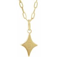 Engravable Star Necklace or Pendant