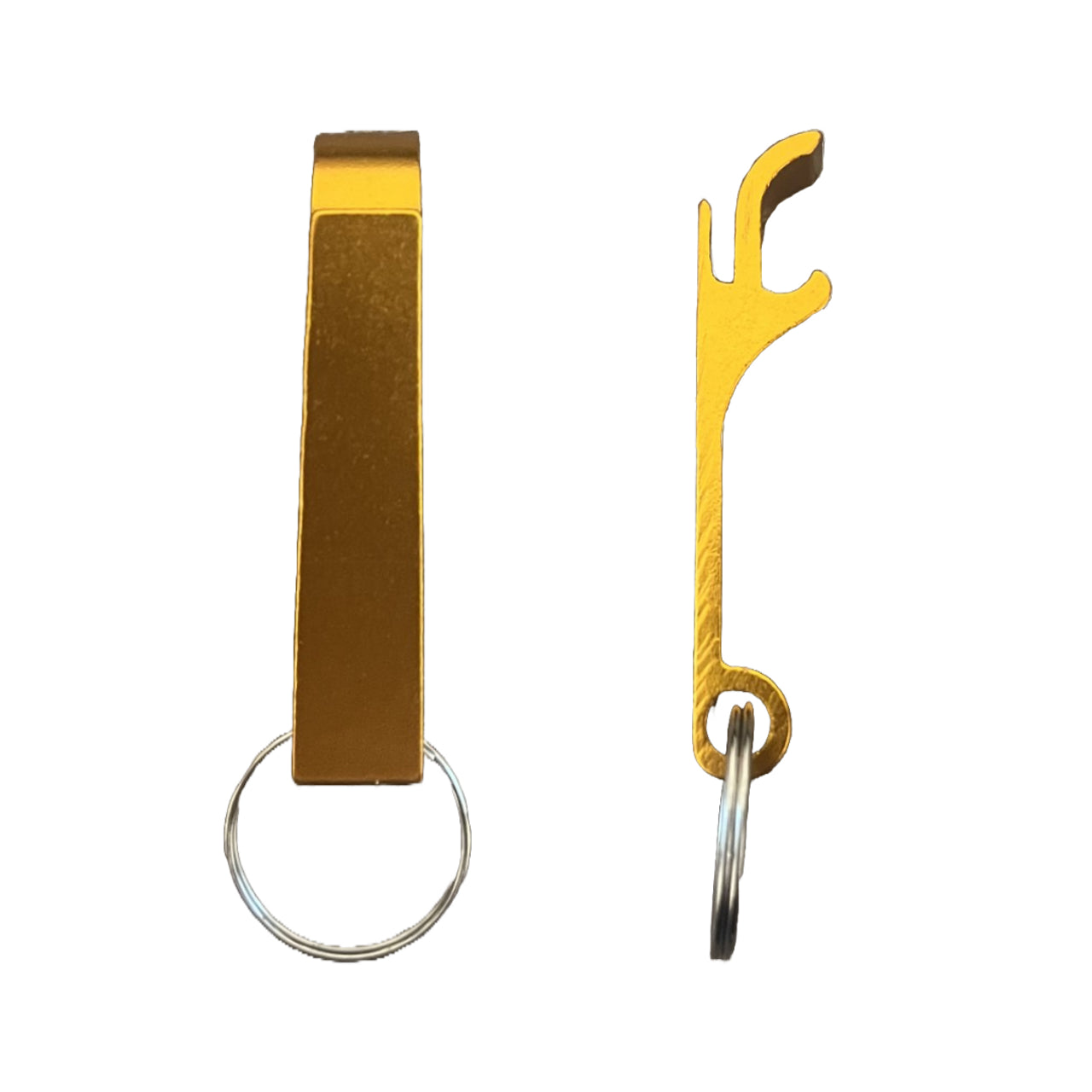 Customizable Metal Cap Opener Keychain