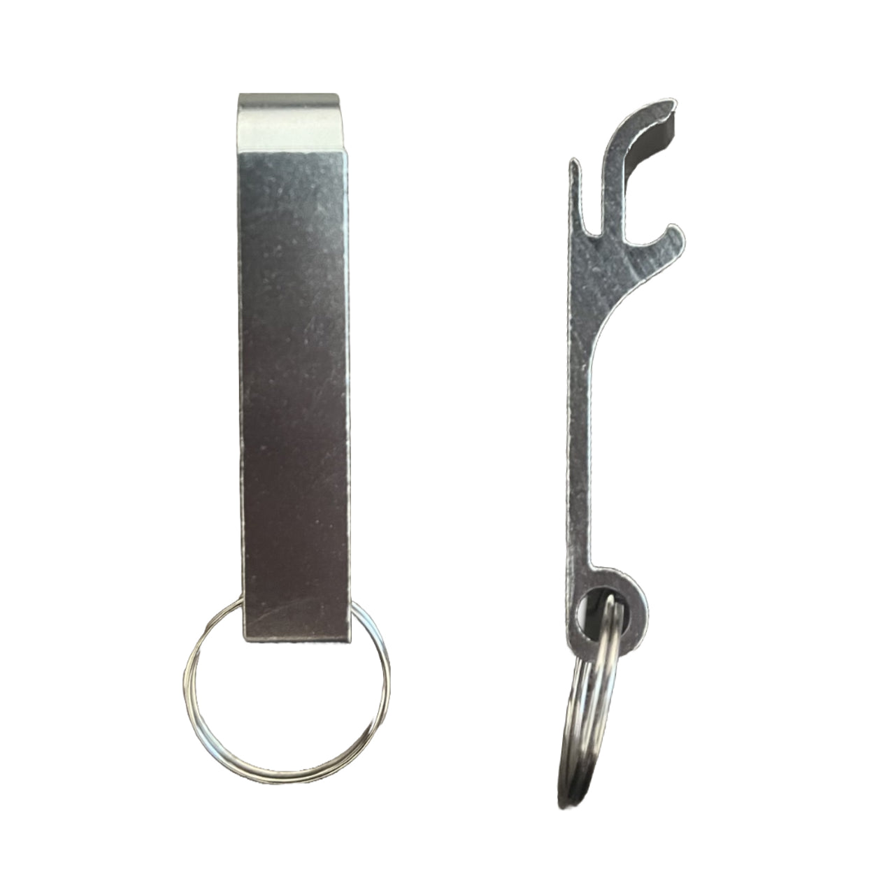 Customizable Metal Cap Opener Keychain