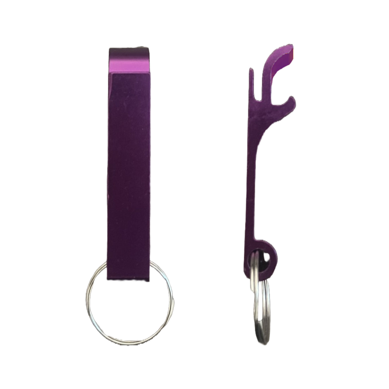 Customizable Metal Cap Opener Keychain