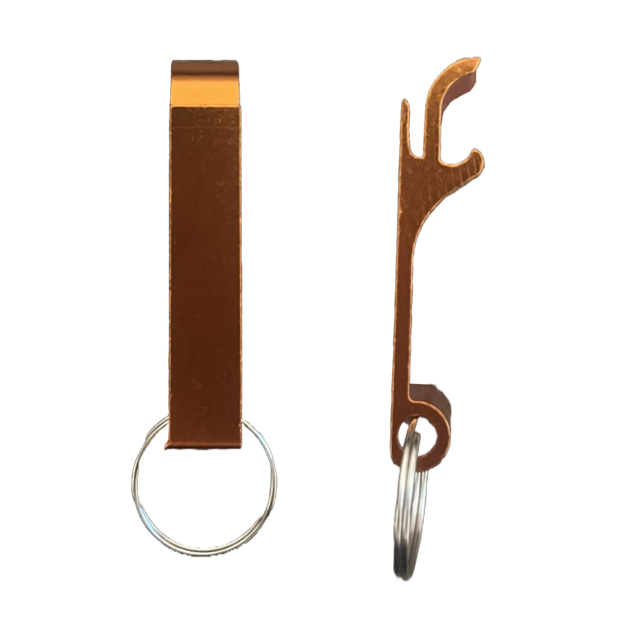 Customizable Metal Cap Opener Keychain