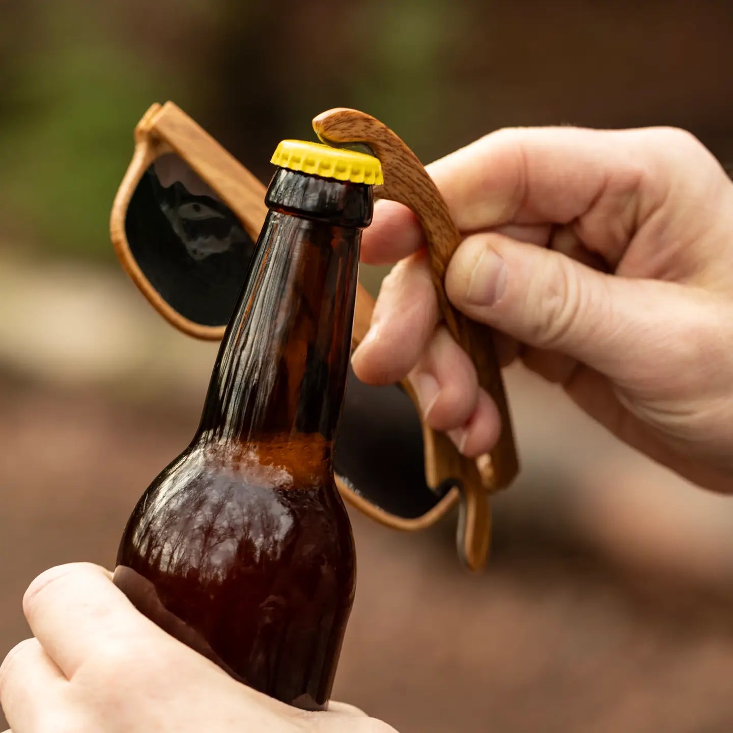 Customizable Cap Opener Sunglasses