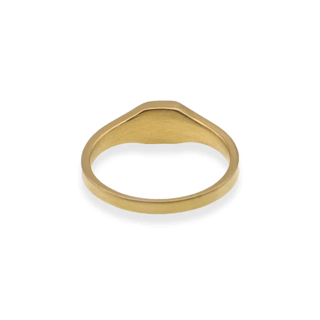 Customizable Blank Engravable Square Signet Ring