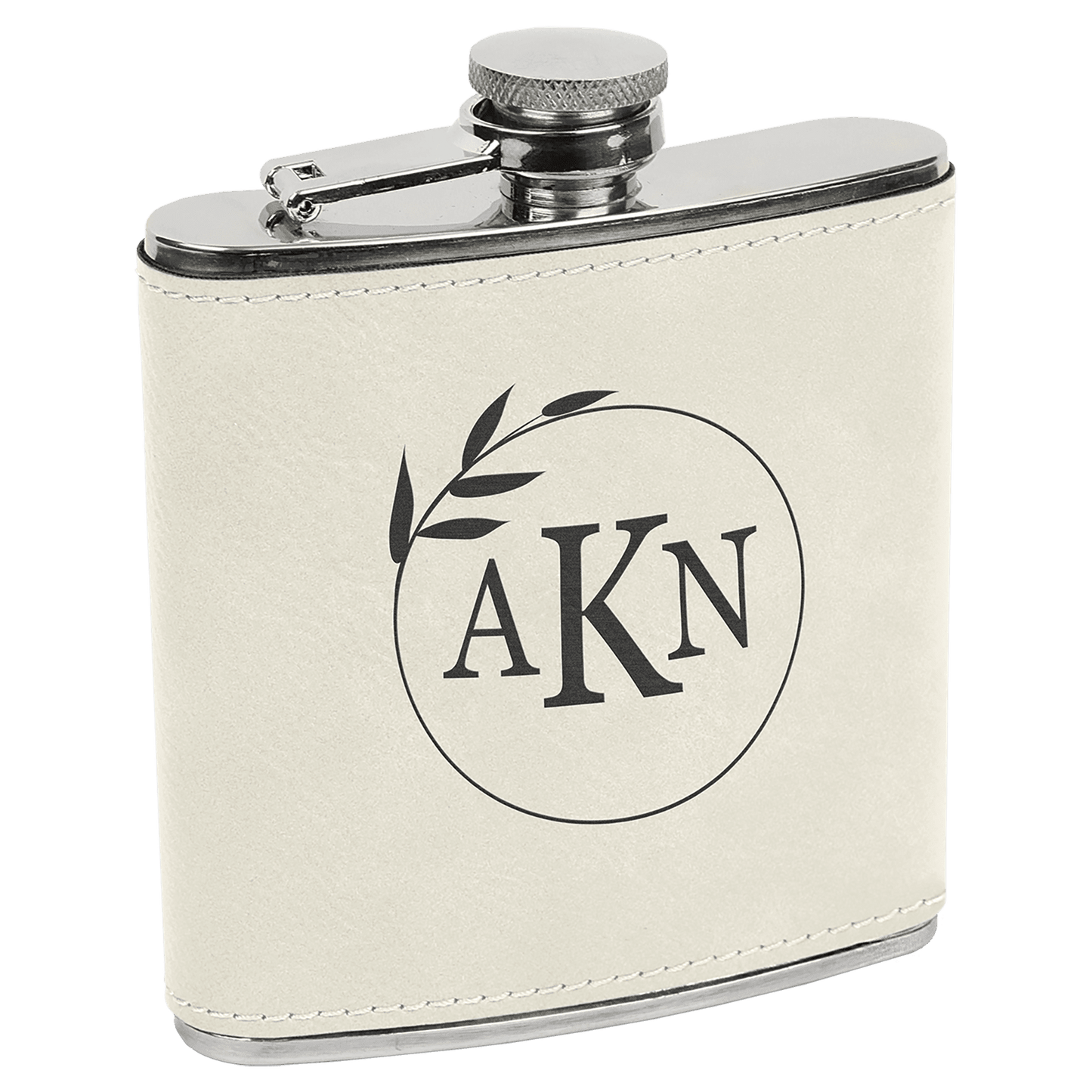 Customized Leatherette Stainless Steel Flask