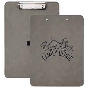 Custom Engravable Leatherette Clipboard