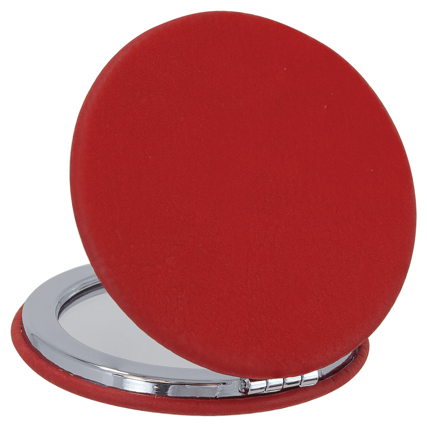Personalizable Leatherette Compact Mirror
