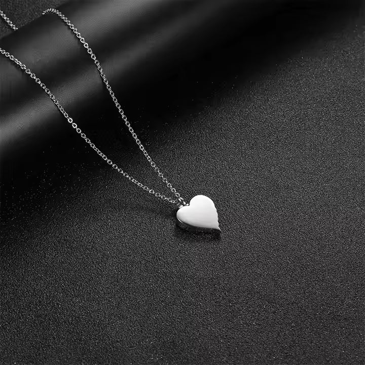 Personalized Heart Pendant Necklace – Stylish Jewelry Gift for Women – Ideal for Christmas, Birthdays & Special Occasions