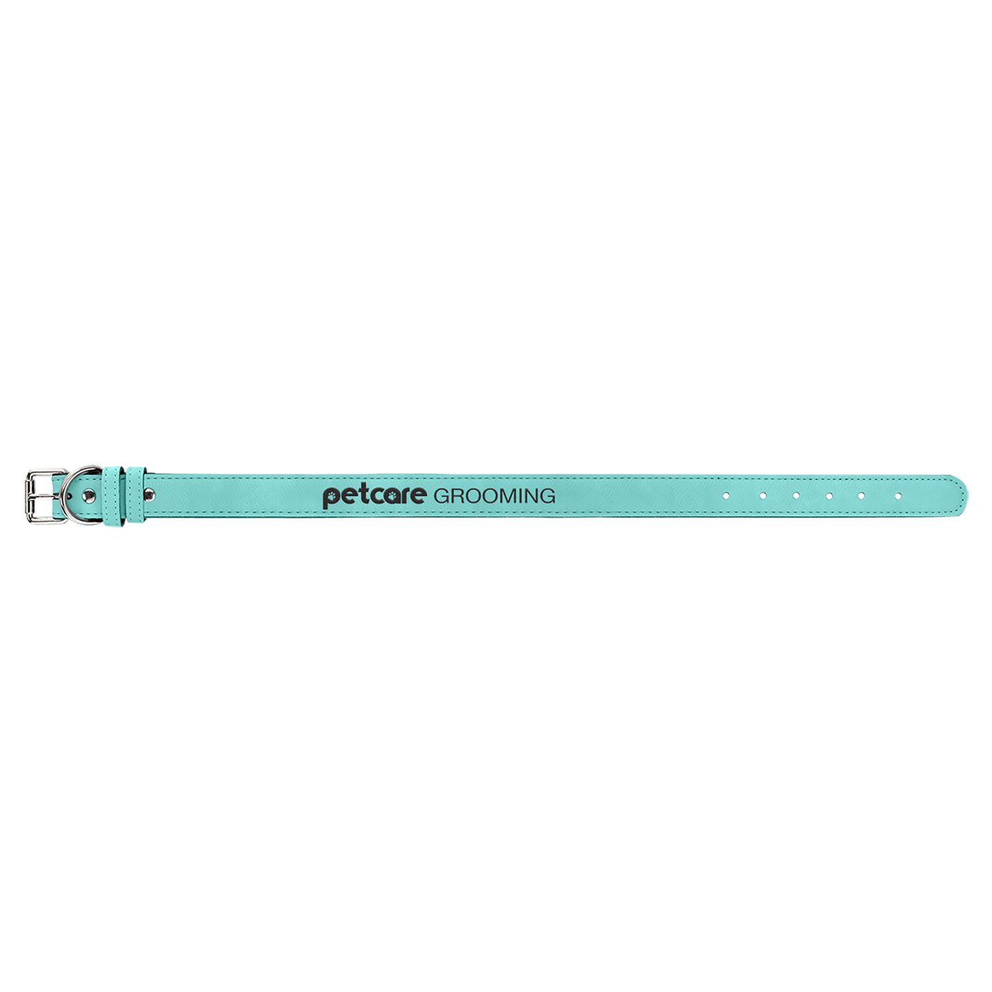 Engravable Leatherette Dog Collar