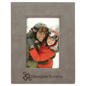 Custom Engraved Leatherette 4×6 Photo Frames