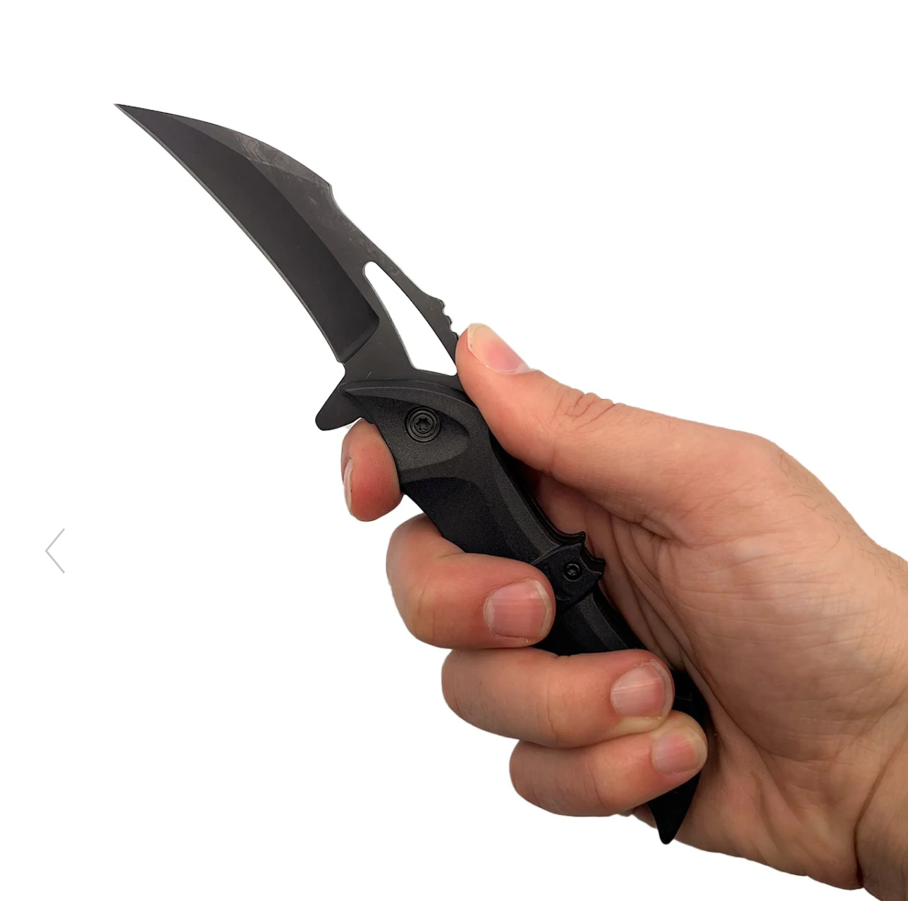 Customizable Bat Spring Assisted Pocket Folding Cutlery