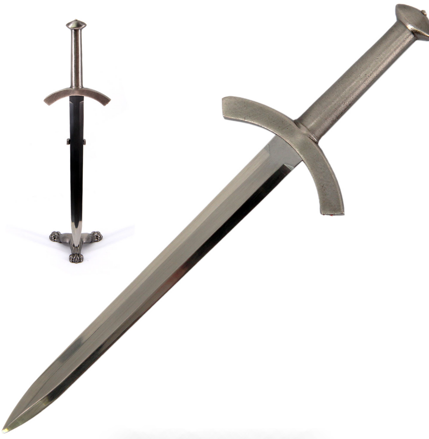 Personalizable Movie Replica Sword Letter Opener Knife with Stand