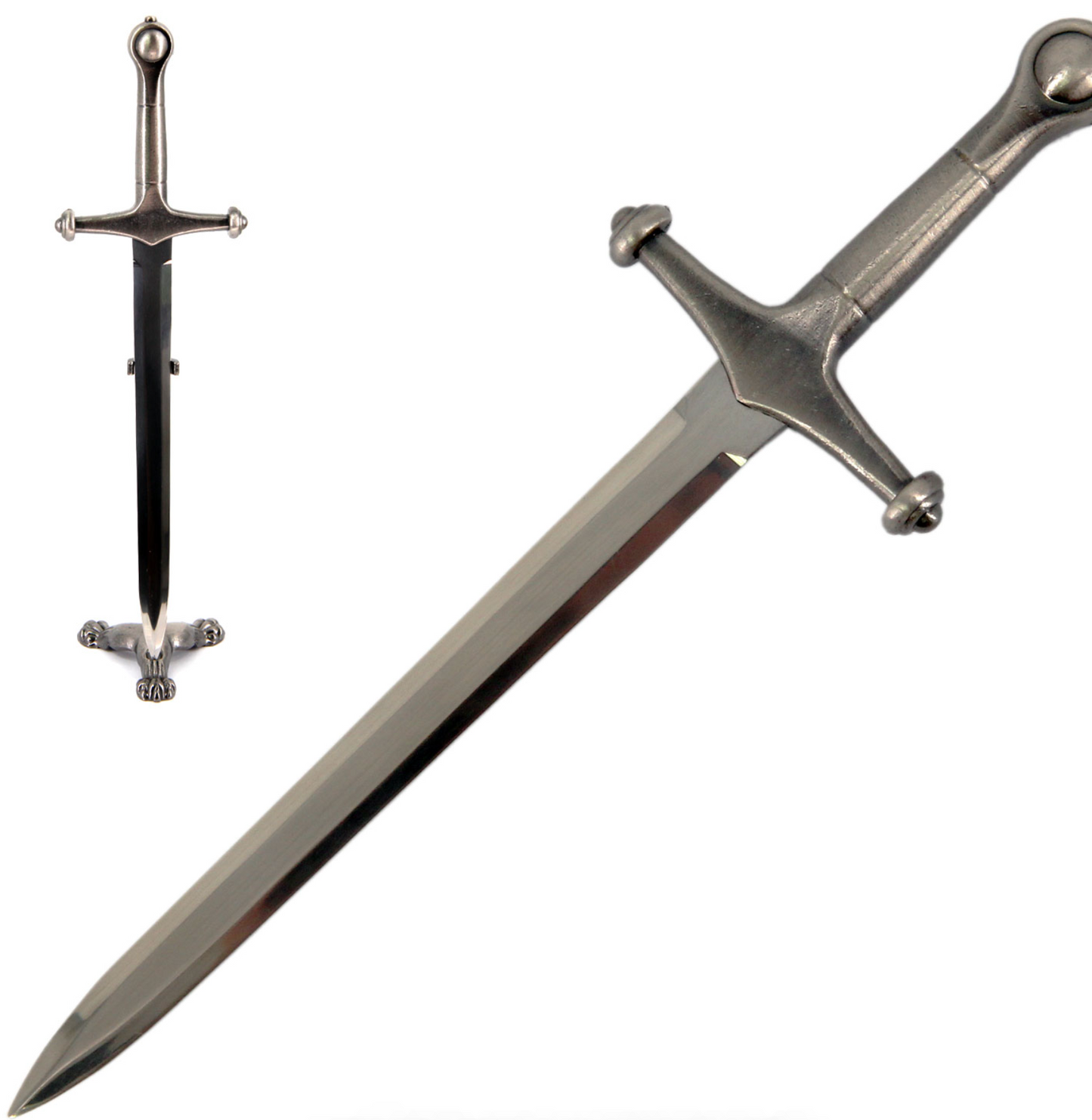 Personalizable Movie Replica Sword Letter Opener Knife with Stand