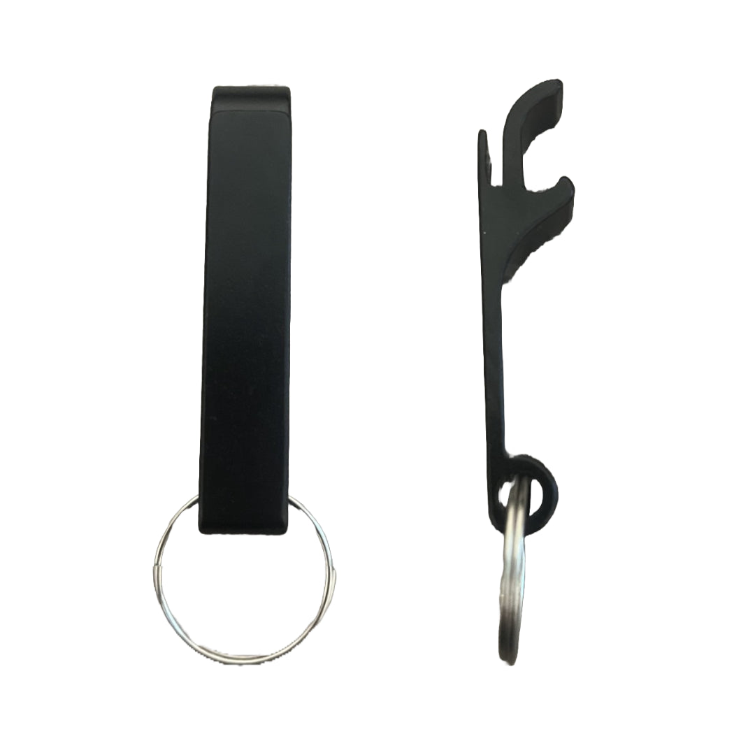 Customizable Metal Cap Opener Keychain
