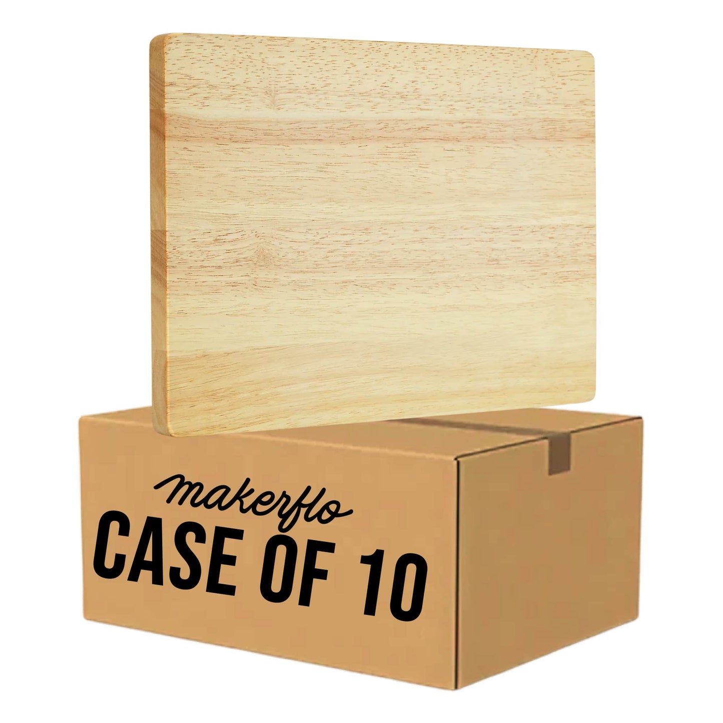 Personalizable Rubberwood Cutting Board