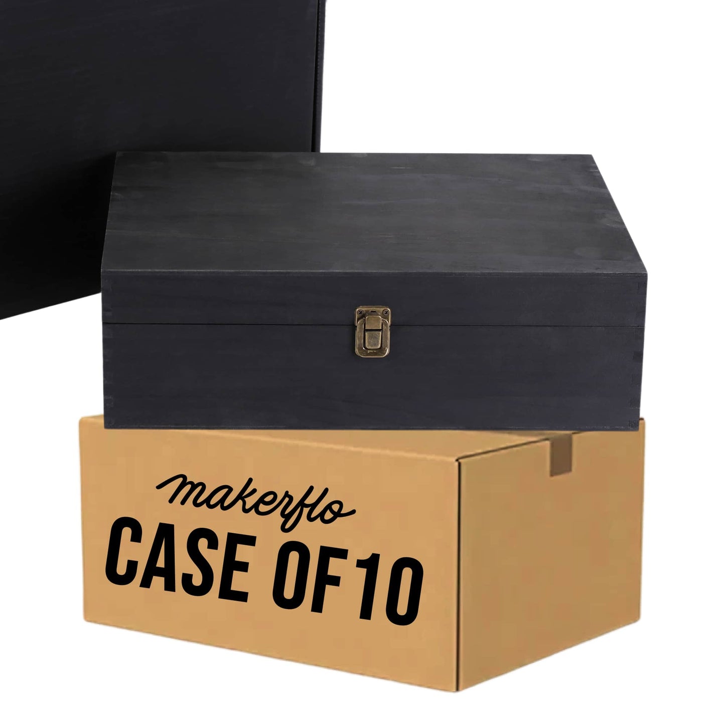 Customizable Wood Memory Boxes, XL