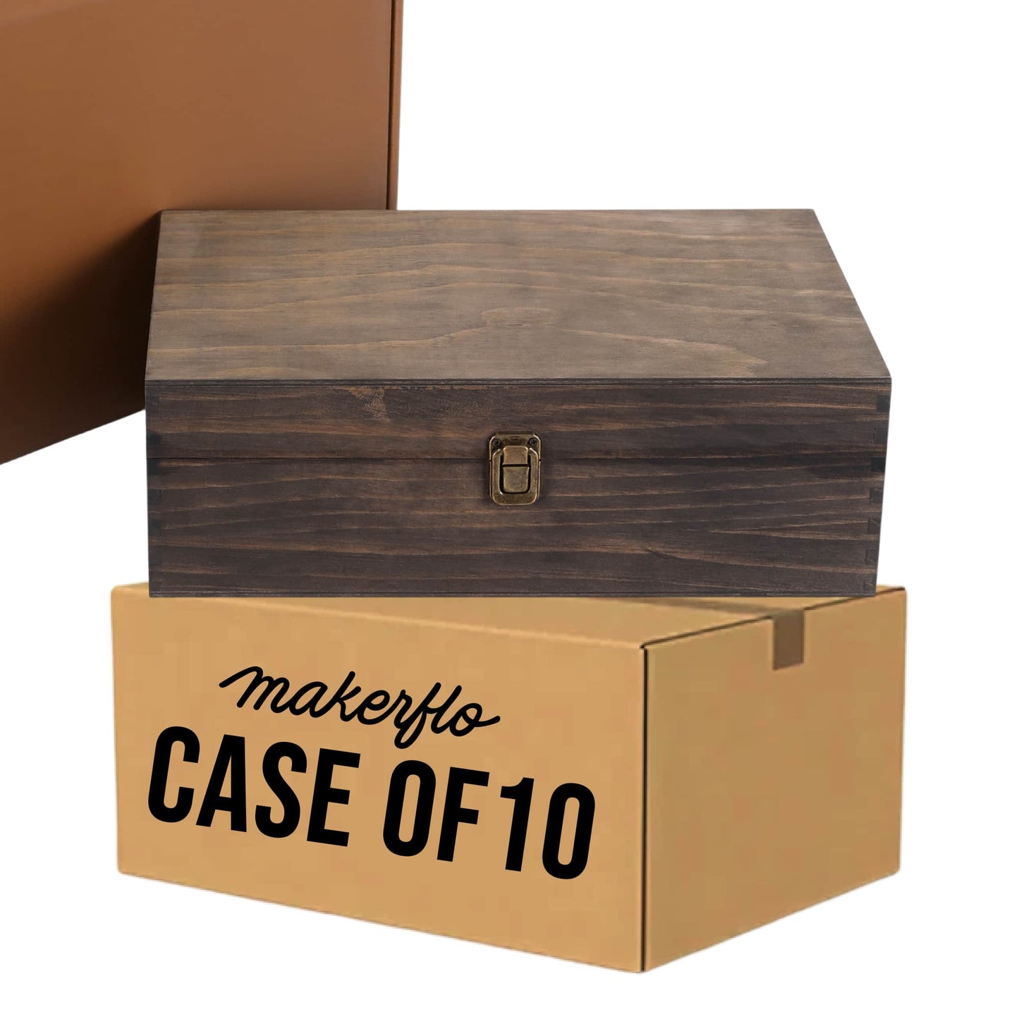 Customizable Wood Memory Boxes, XL