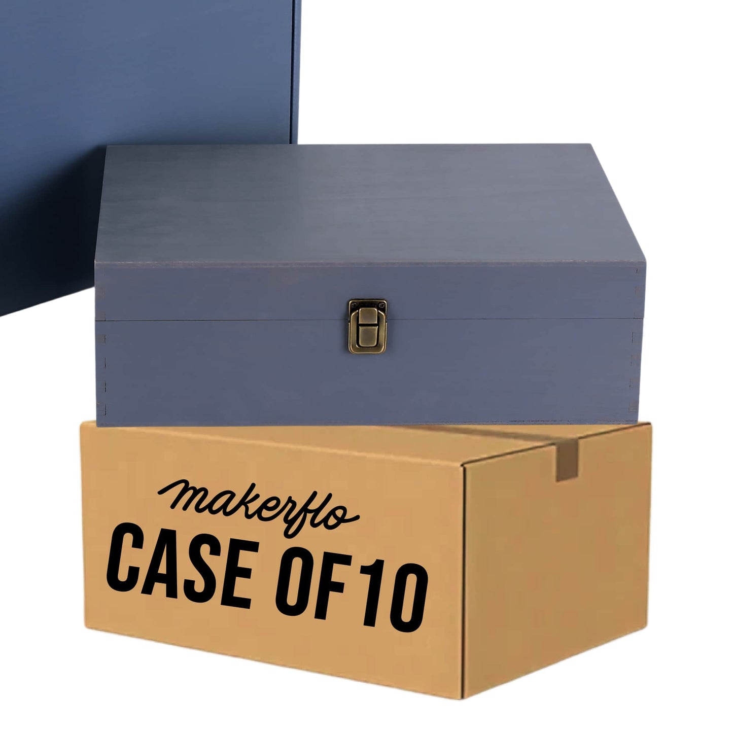 Customizable Wood Memory Boxes, XL