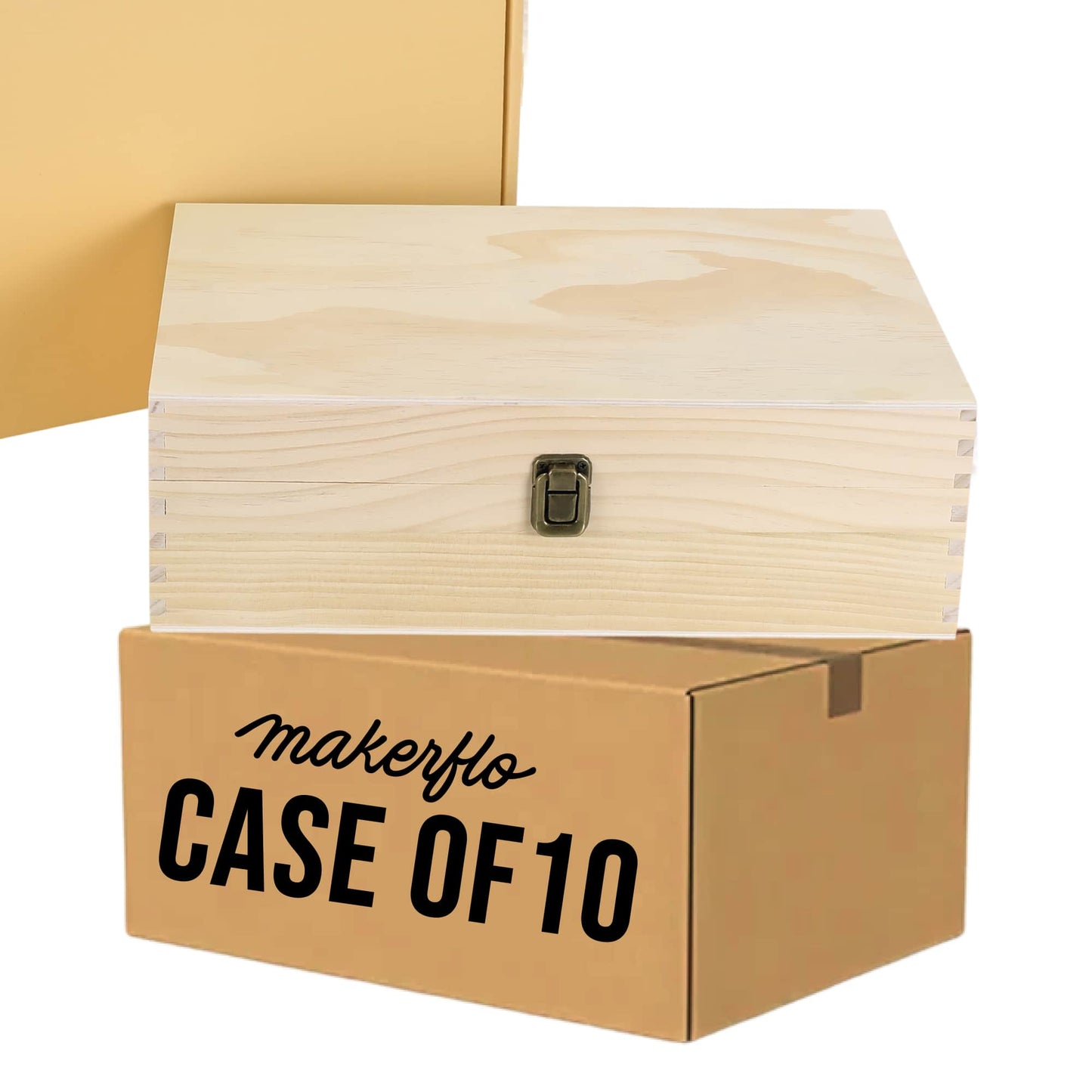Customizable Wood Memory Boxes, XL
