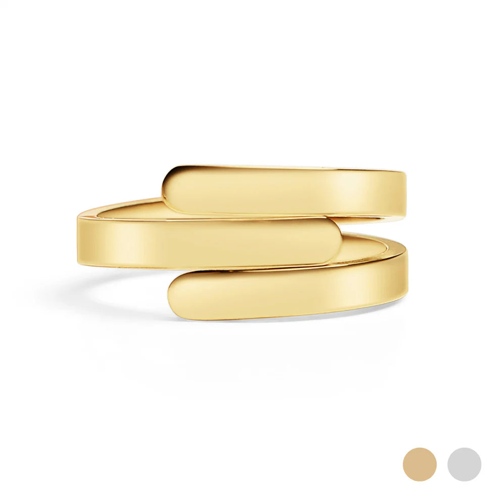 Customizable Blank 3 Name Wrap Ring