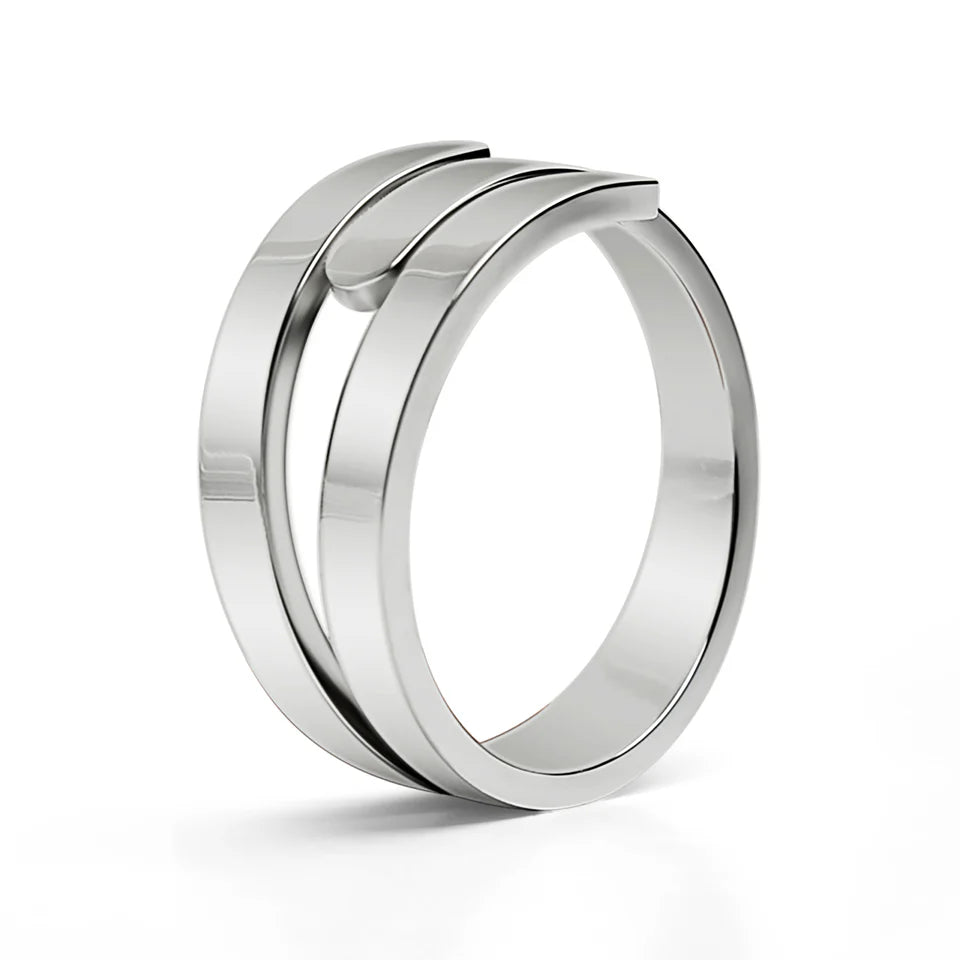 Customizable Blank 3 Name Wrap Ring