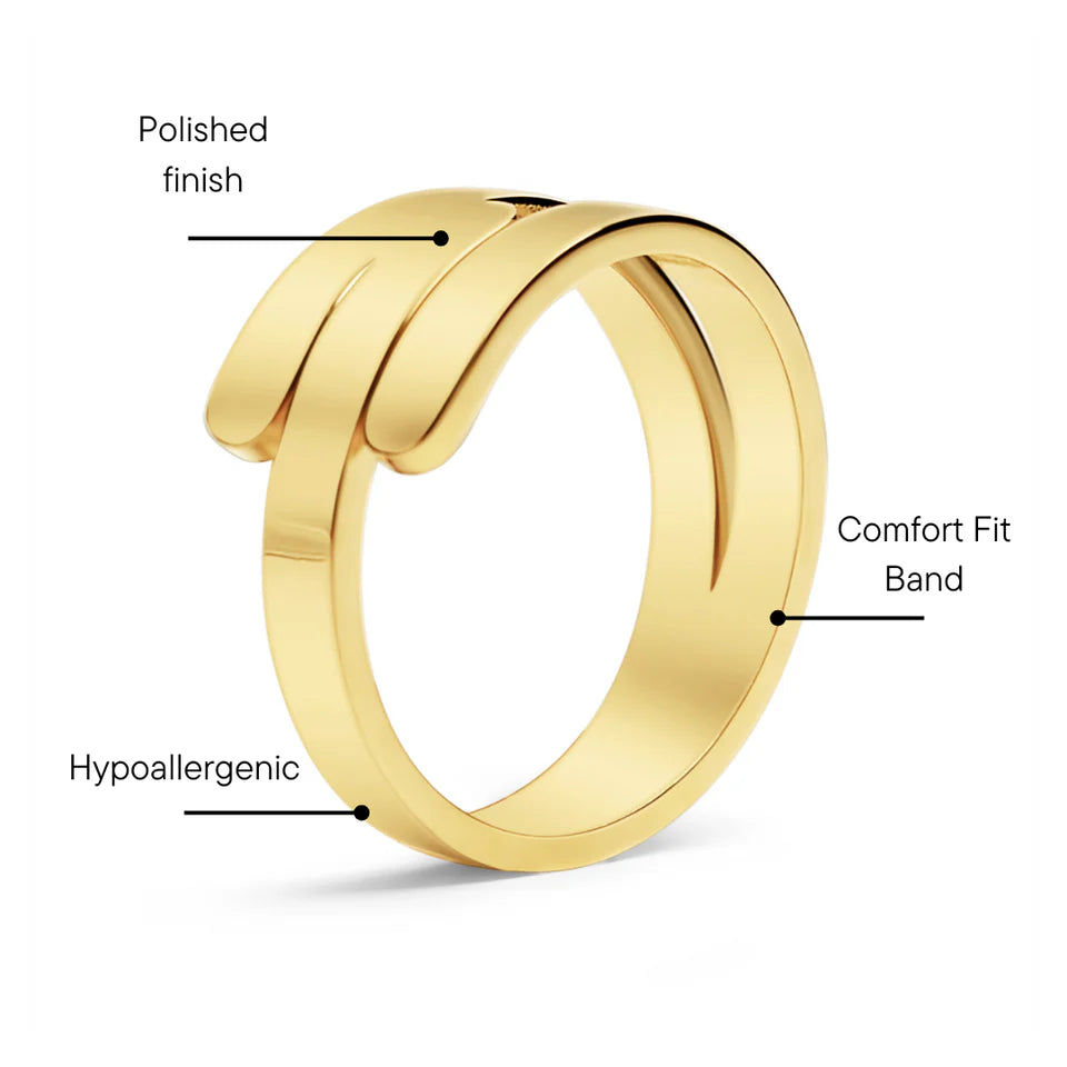 Customizable Blank 3 Name Wrap Ring
