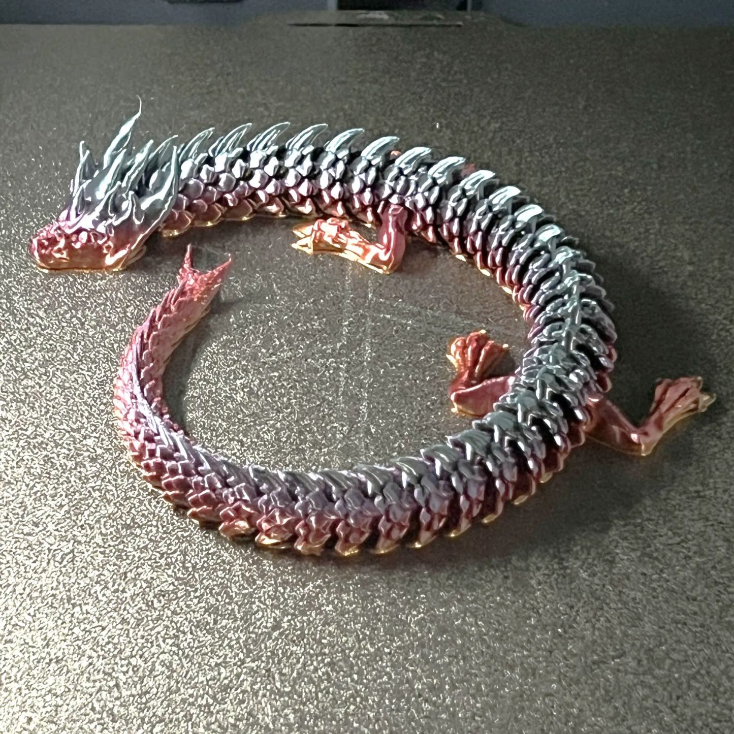 Articulated Night Fire Dragon