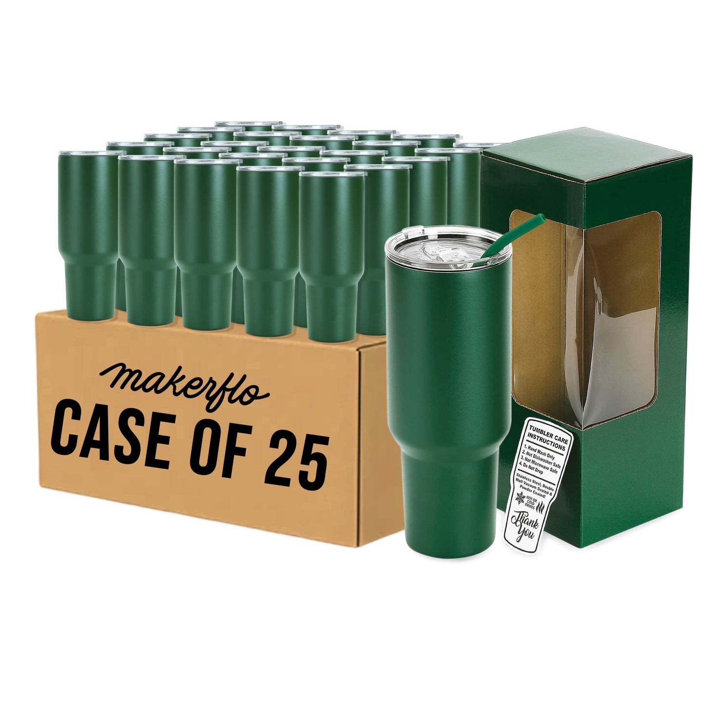 Laser Engraved Customizable 40oz Tumbler