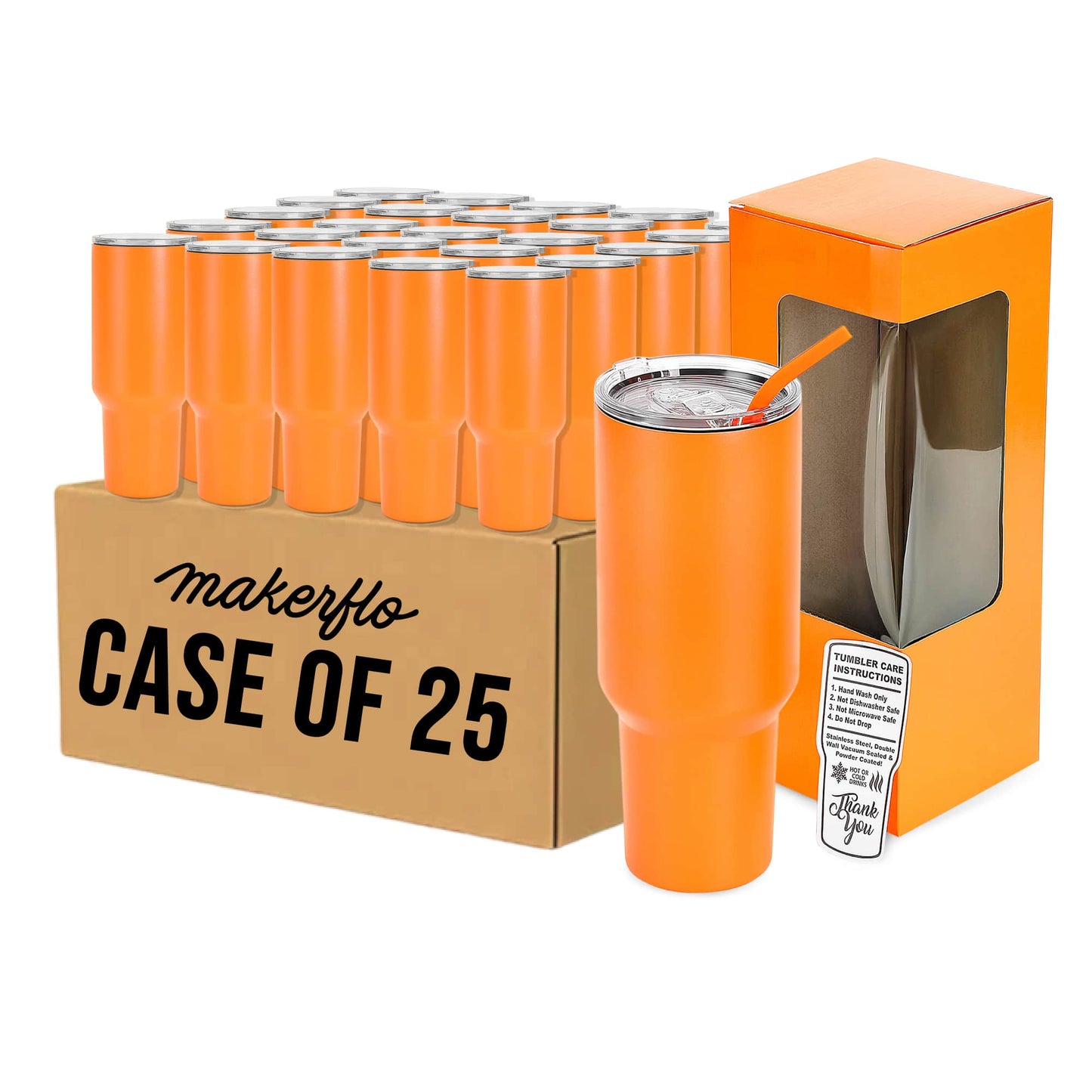 Laser Engraved Customizable 40oz Tumbler