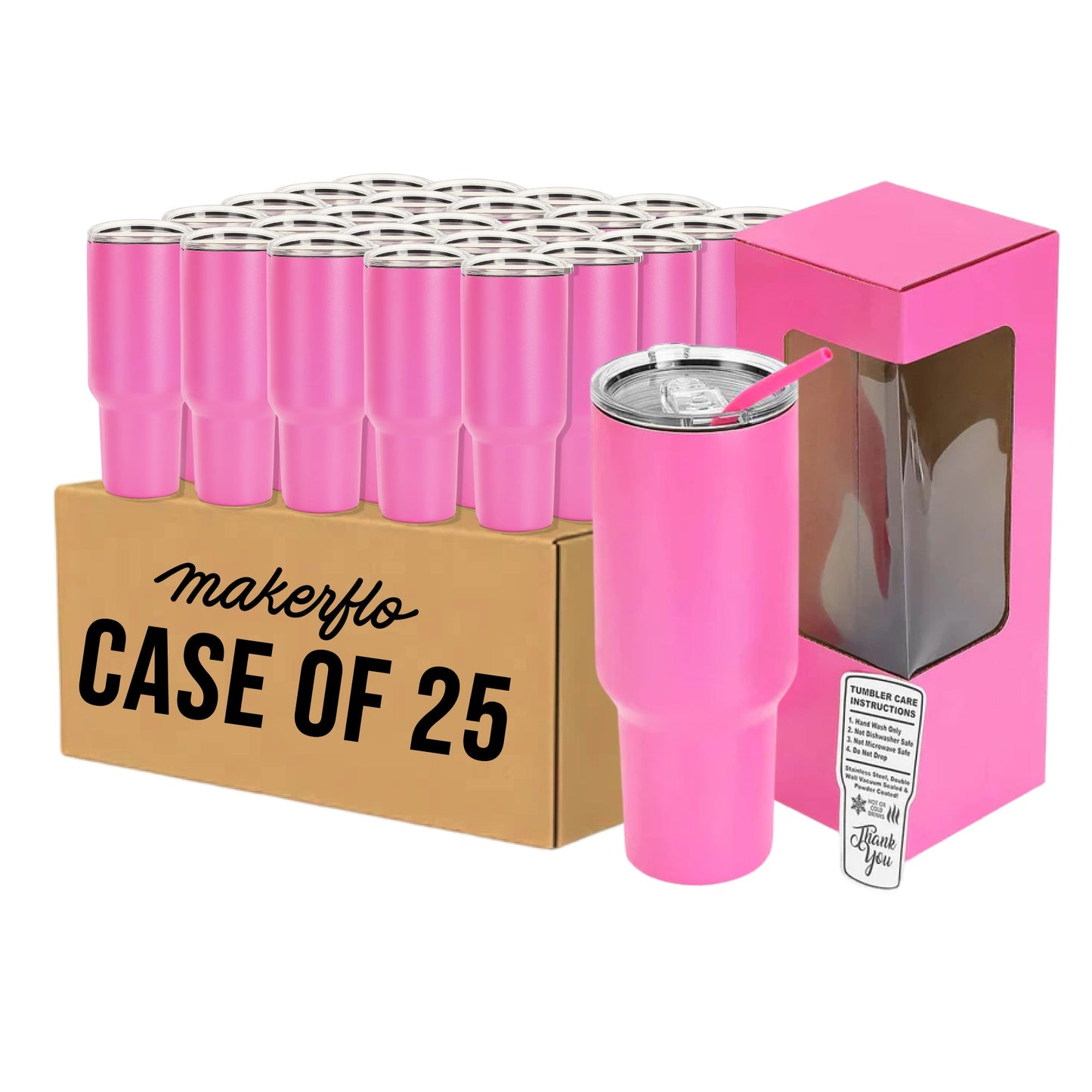 Laser Engraved Customizable 40oz Tumbler