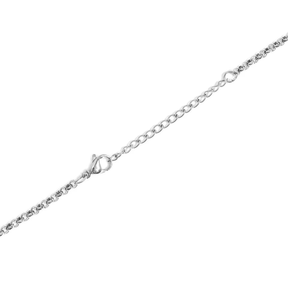 Personalizable Blank Heart Hidden Message Necklace