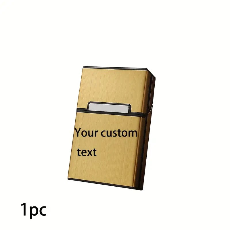 Metal Ashtray with Case