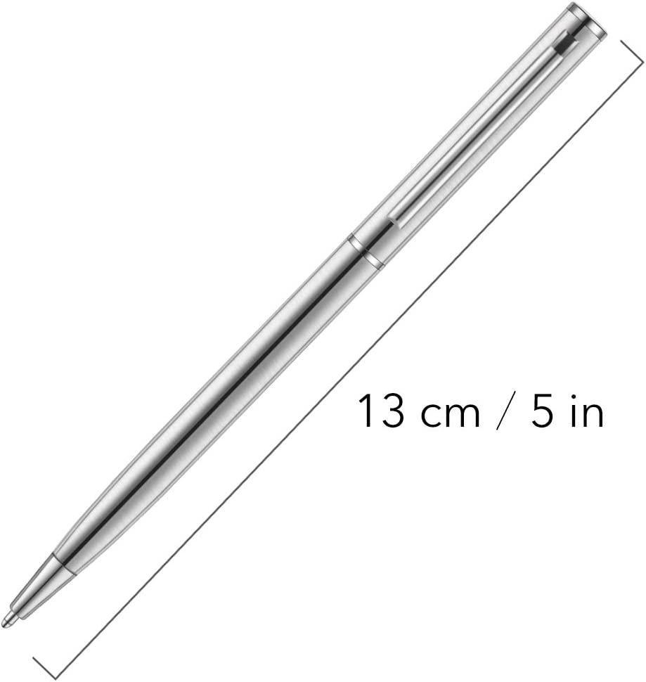 Custom Engraved Silver Pen In Acrylic Gift Box – Personalized Pen For Graduation, Business & Special Occasions