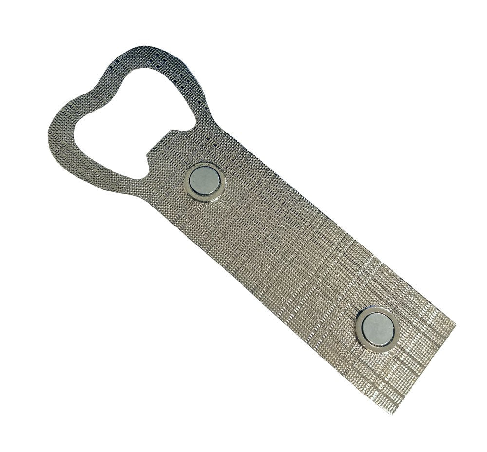 Personalizable Bottle Opener with Magnet