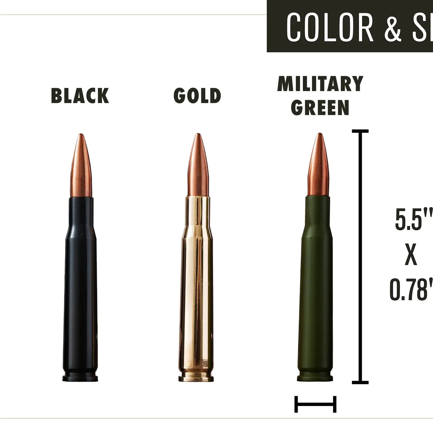 Bullet Bottle Opener
