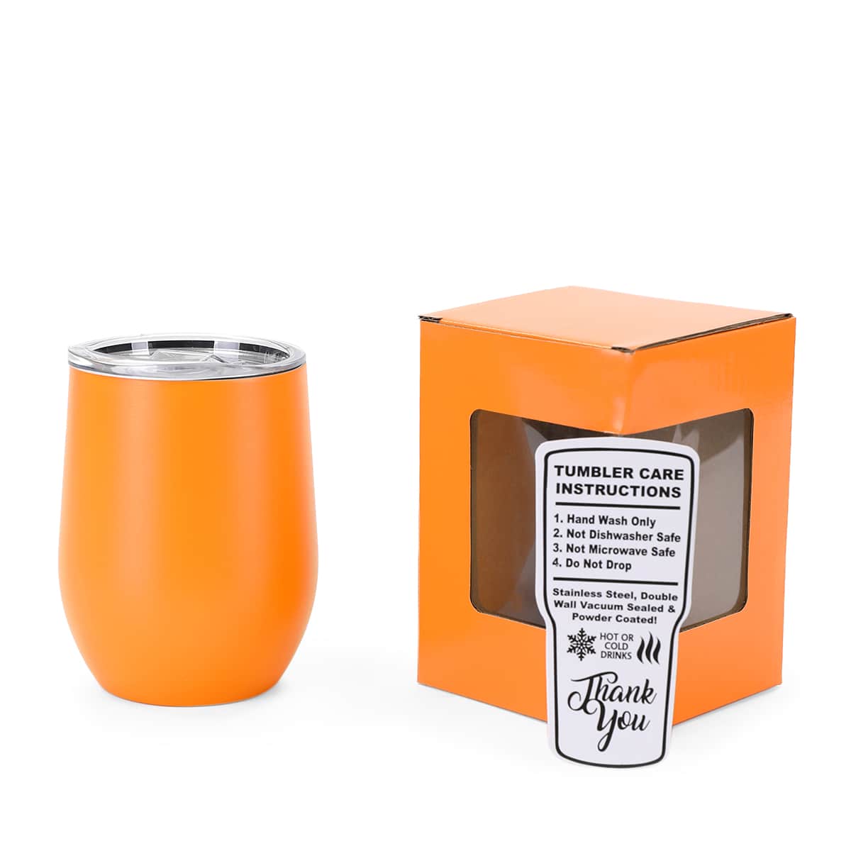 Personalizable 12oz Wine Tumbler