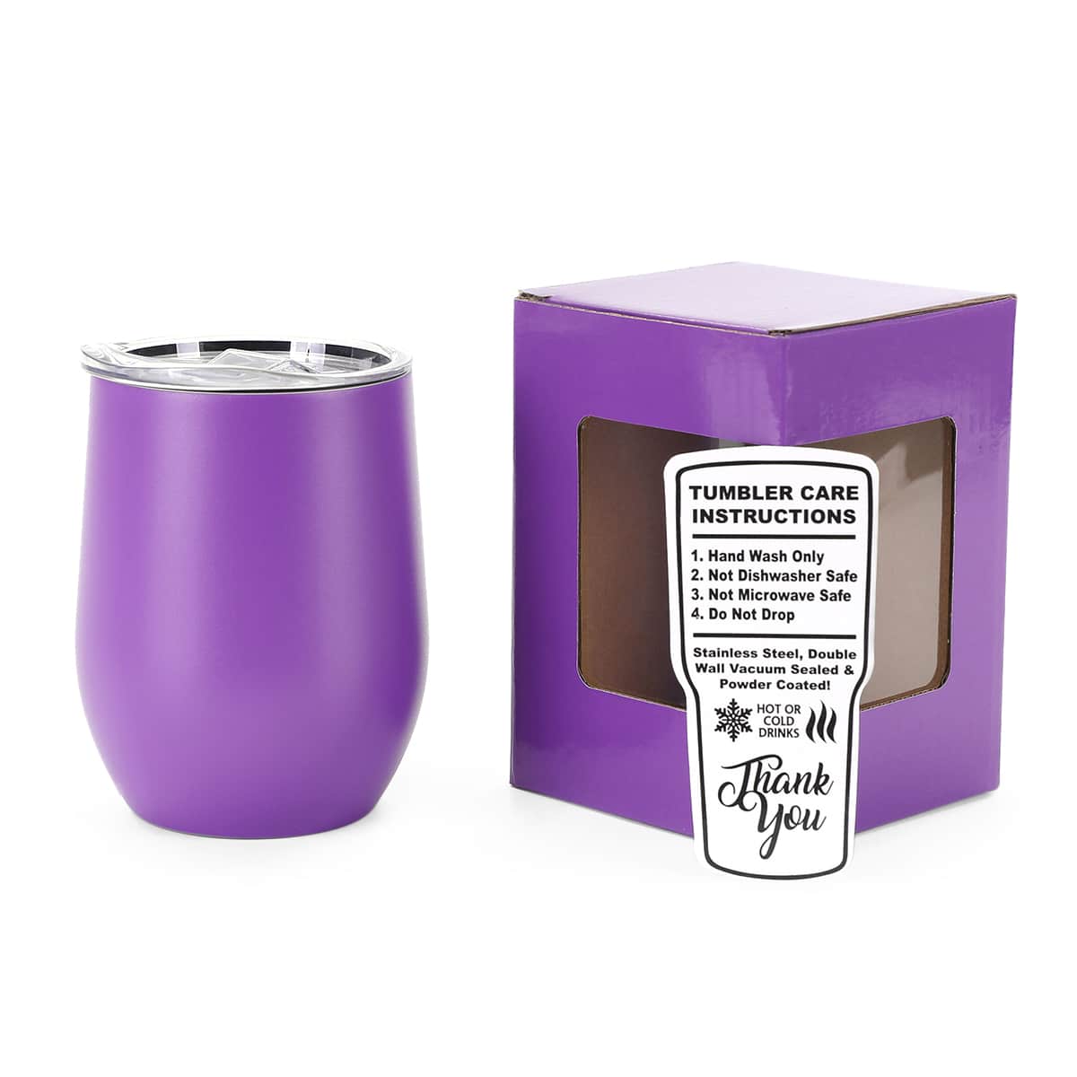 Personalizable 12oz Wine Tumbler