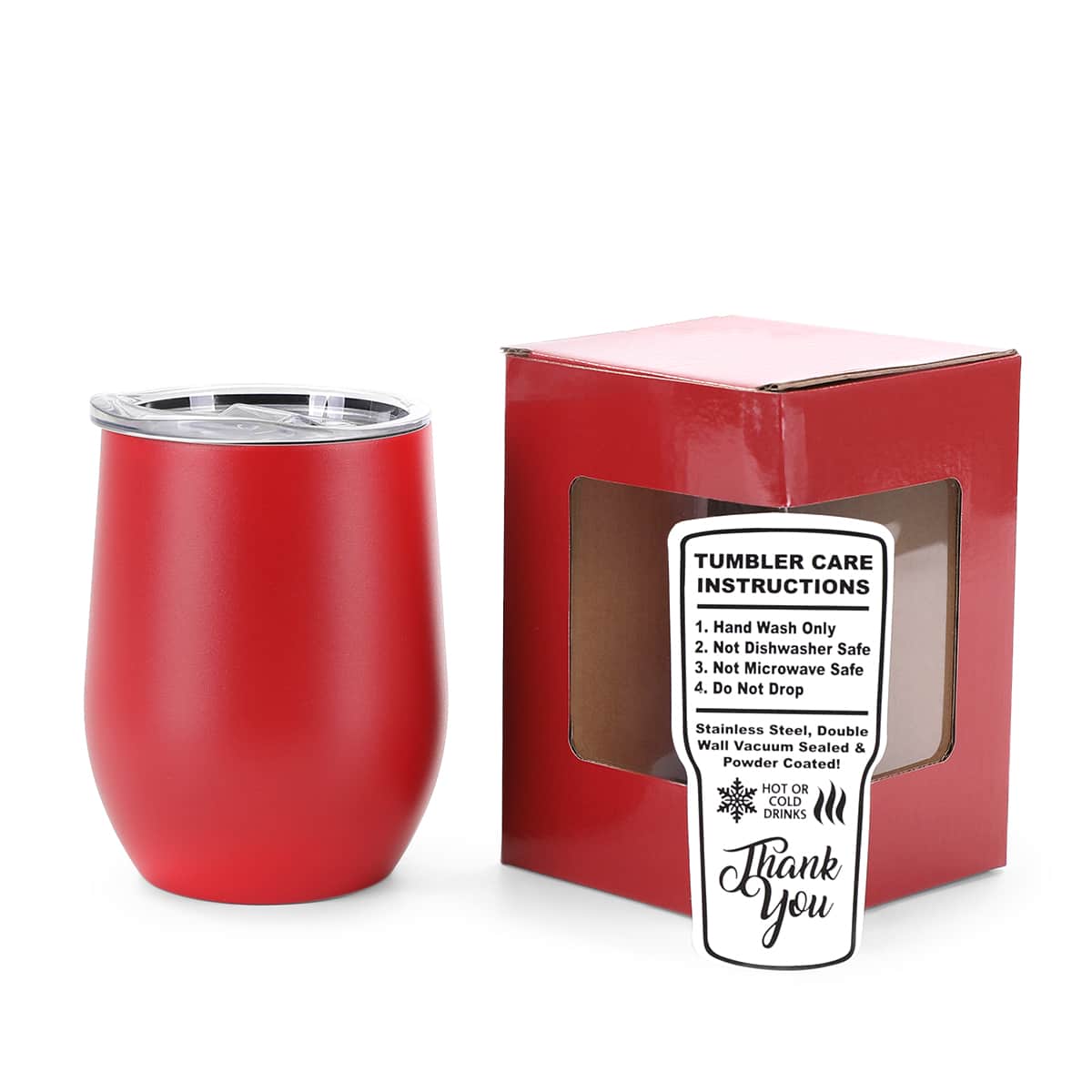 Personalizable 12oz Wine Tumbler