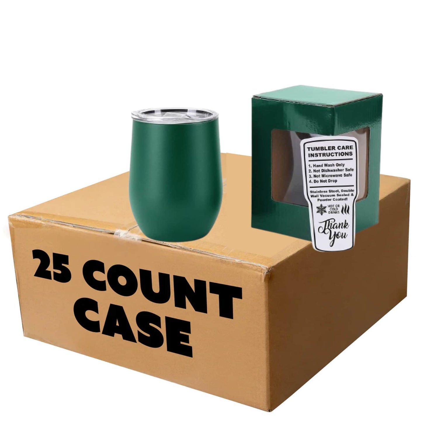 Personalizable 12oz Wine Tumbler