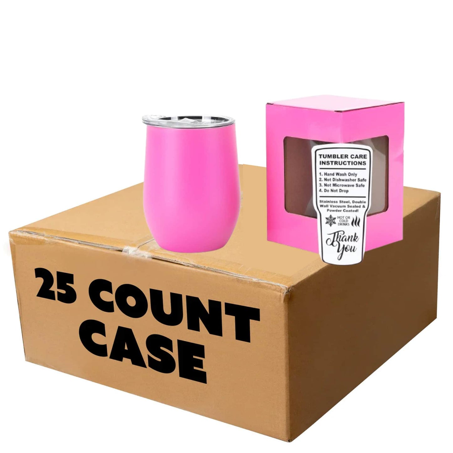 Personalizable 12oz Wine Tumbler