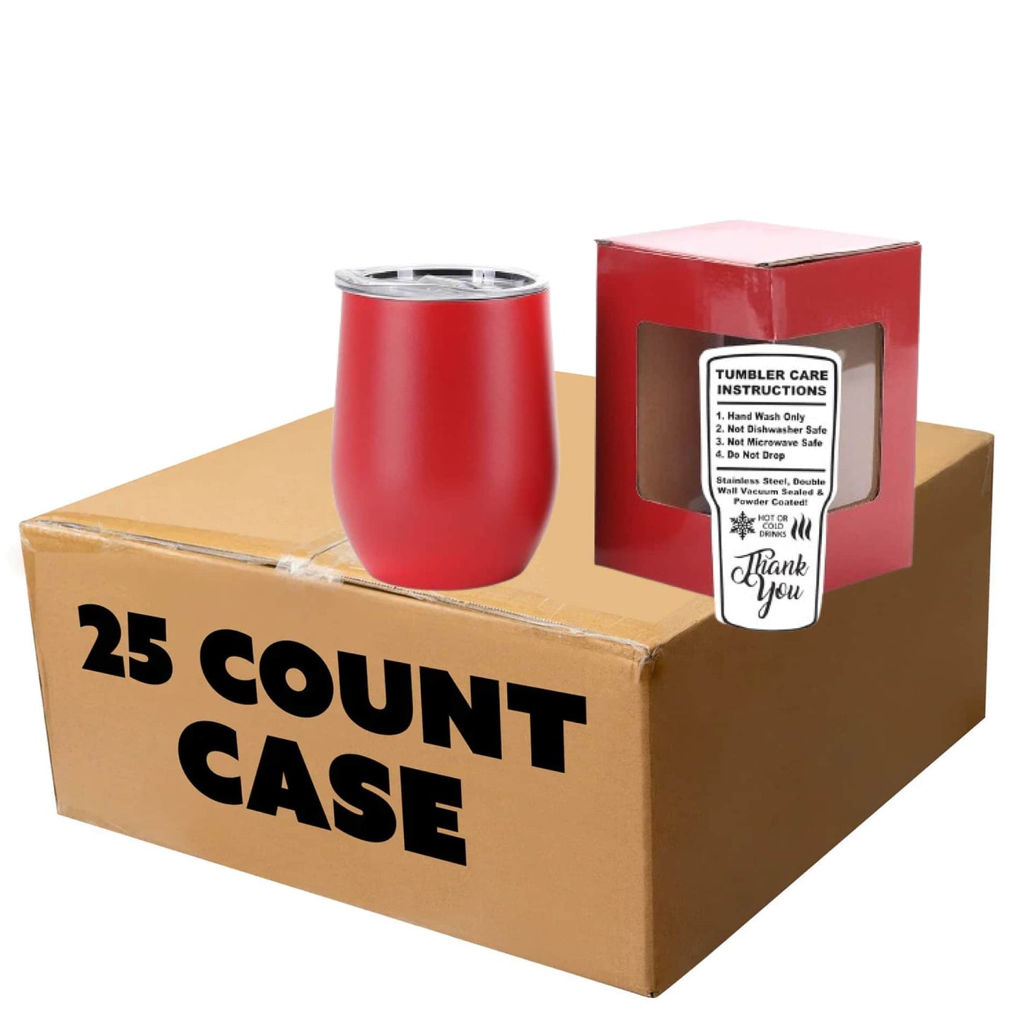 Personalizable 12oz Wine Tumbler