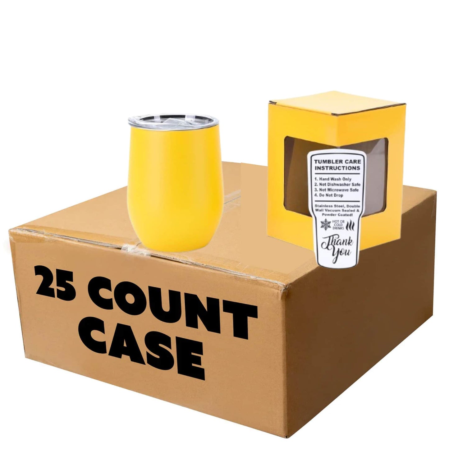 Personalizable 12oz Wine Tumbler
