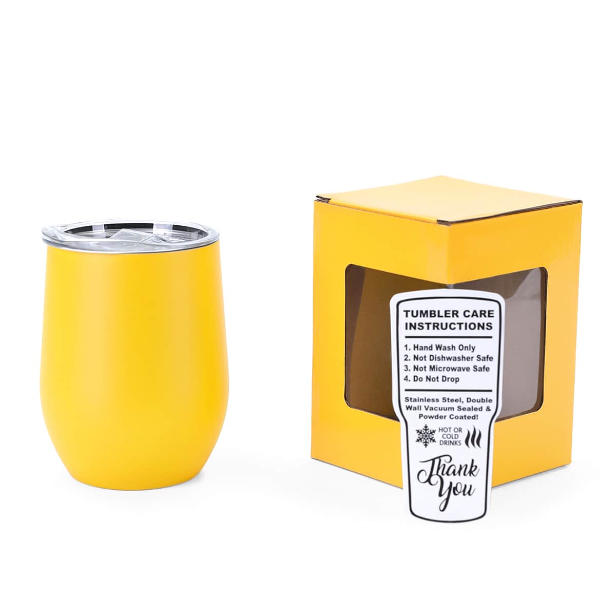 Personalizable 12oz Wine Tumbler