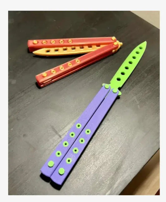 Butter fly knife