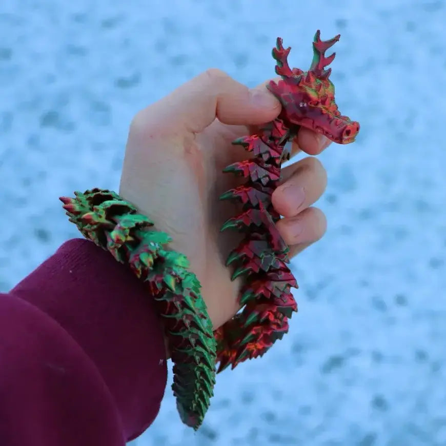 Articulated Christmas Dragon