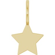 Engravable Star Charm/Pendant