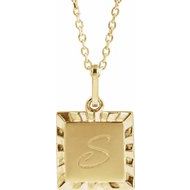 Engravable Necklace or Pendant