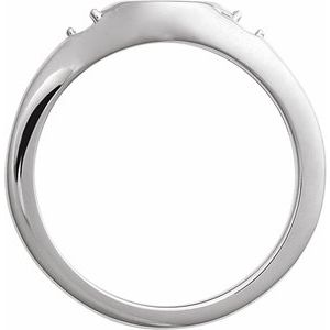 Engravable Accented Signet Ring