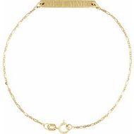 Engravable Bar Bracelet