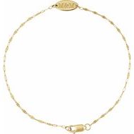 Engravable Link Bracelet